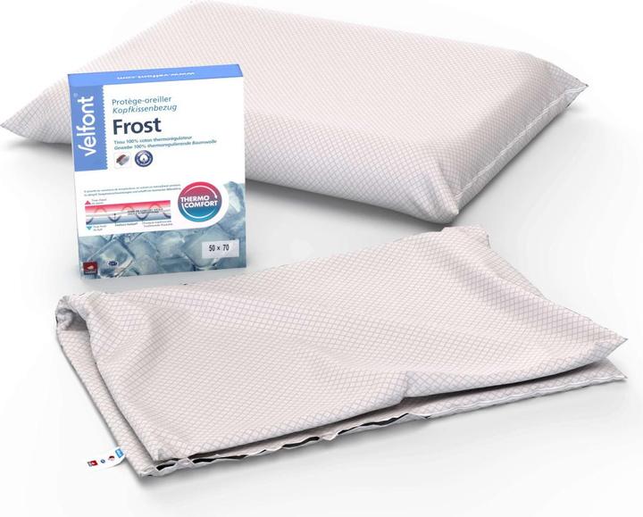 Actual product image Velfont Frost (Pillowcase, 40 x 70 cm)
