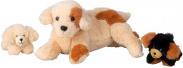 Produktbild IKO Plüschhund mit 2 Welpen l=25cm