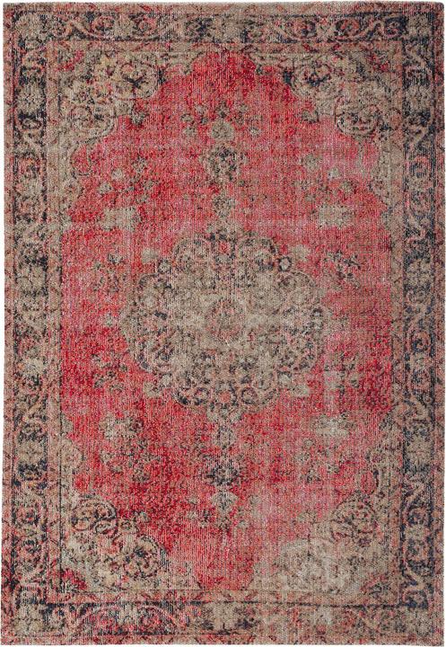 Actual product image Pergamon Kurzflor Designer Teppich Modern Vintage Orient Muster (140 x 200 cm)