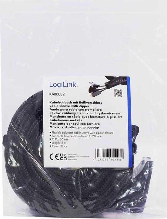 Image du produit LogiLink Prüfen (Gaines pour câbles, 500 cm)