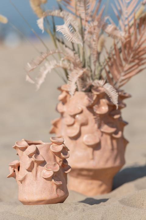 Actual product image J-Line Handmade vase Ibiza Ø 18/H 26 cm