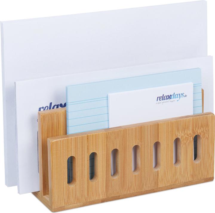 Actual product image Relaxdays Dokumentenhalter