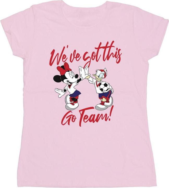 Actual product image Disney Womens/Ladies Minnie Daisy We've Got This Cotton T-Shirt (S)