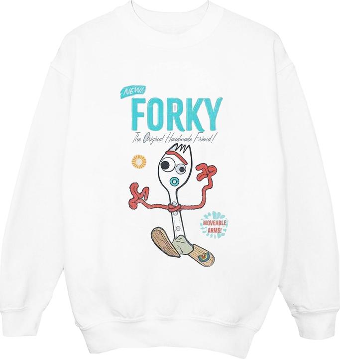 Actual product image Disney Womens/Ladies Toy Story 4 Forky Handmade Friend Sweatshirt (S)