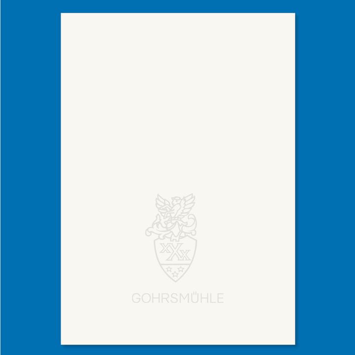 Produktbild Gohrsmühle Briefpapier mit Wasserzeichen weiss DIN A4 100 g/qm 200 Blatt (1 Stk.)