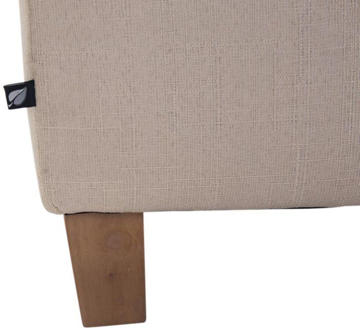 Image du produit Swisshandel24 Lot de 2 poufs Pharaon, antique-clair, crème