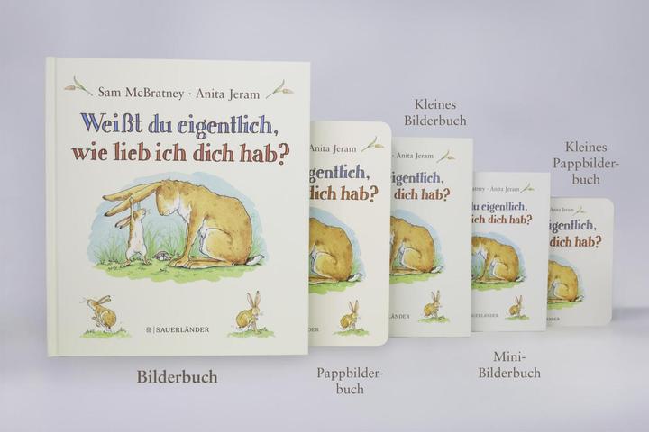 Produktbild Weisst du eigentlich, wie lieb ich dich hab? (Deutsch, Sam McBratney, 2016)