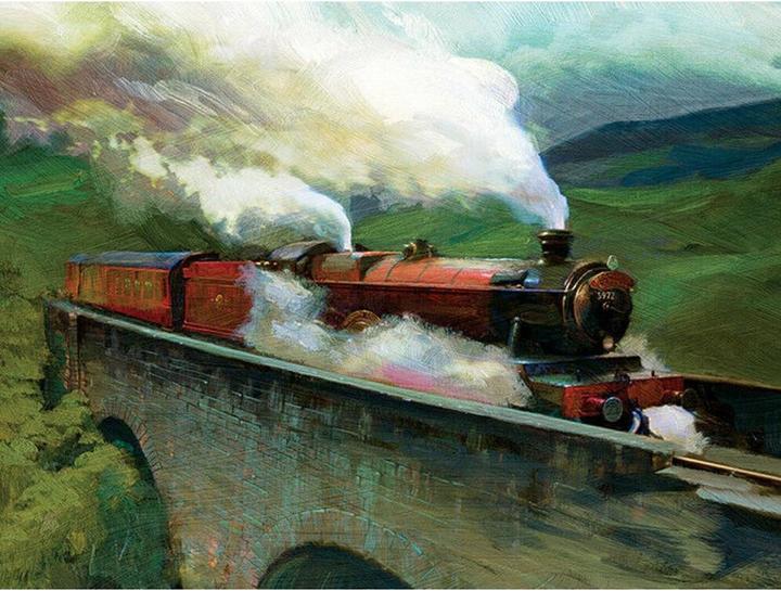 Actual product image Canvas Print Hogwarts Express (60 x 80 cm)