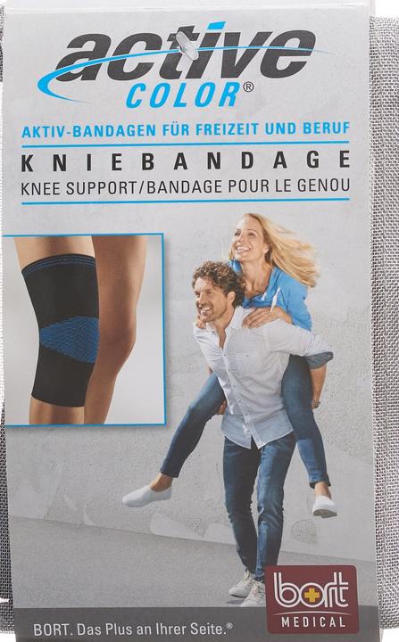 Actual product image Bort Medical ActivColor knee bandae black XXL (XXL)