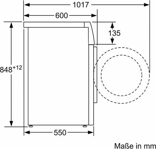Produktbild Siemens WM14N123 (7 kg, Links, EU-Stecker)