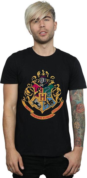 Immagine prodotto Hogwarts Crest Gold Ink Maglietta Uomo (3XL)