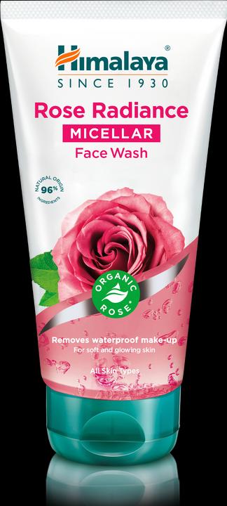 Himalaya Rose Radiance Micellar Face Wash Illuminating Face Wash Gel With Organic Rose 150Ml (Gel, 150 ml)