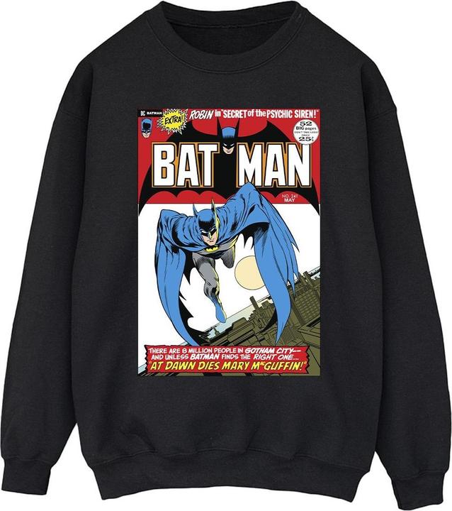 Laufende Batman Abdeckung Baumwolle Sweatshirt