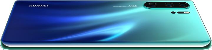 Immagine prodotto Huawei P30 Pro (128 GB, Aurora Blue, 6.47", Doppia SIM Ibrida, 40 Mpx, 4G)