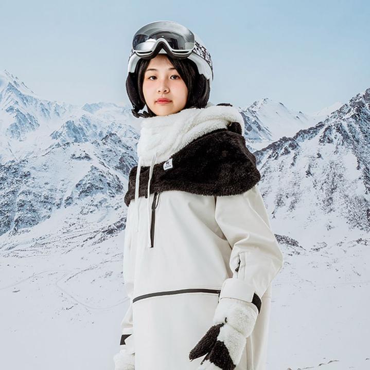 Actual product image Qunature Panda Ski Balaclava for Kids/Adults Size M - Black/White