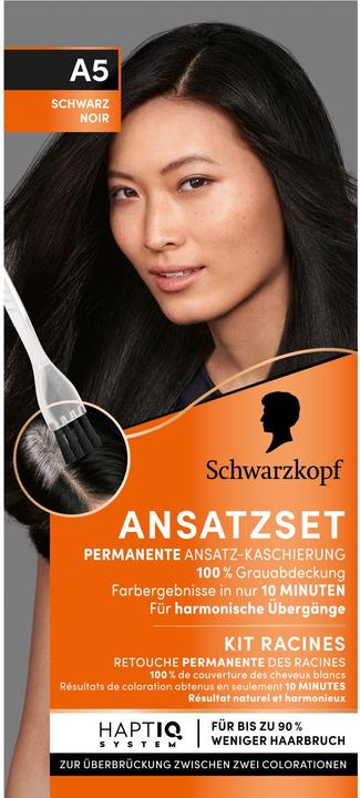 Schwarzkopf Ansatzset Ansatz-Kaschierung A5 Schwarz (A5, R5)