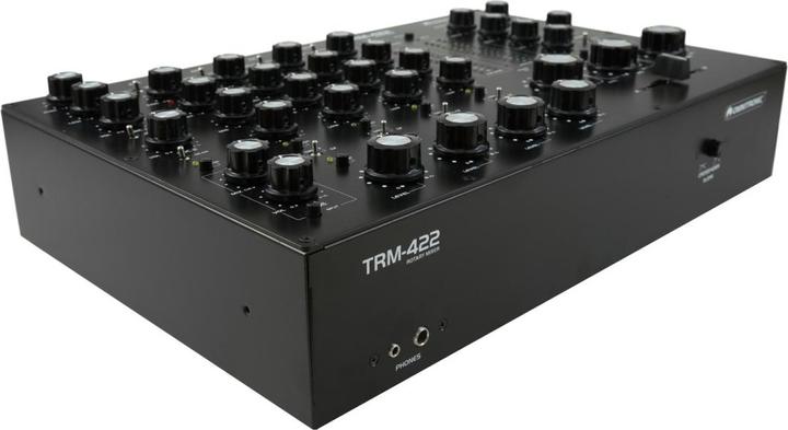 Image du produit Omnitronic TRM-422 Table de mixage rotative 4 canaux (Studio et mixeur live)