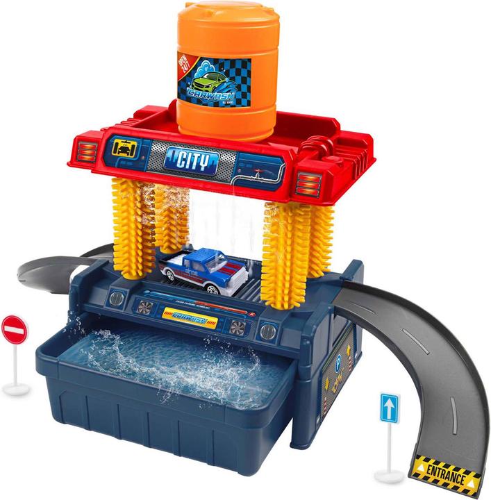 Produktbild Toi-Toys Turbo Racers Autowaschgarage mit farbwechselndem Auto