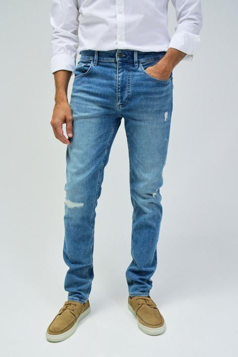 Actual product image Salsa Jeans Jeans Slim S-Active Destroyed (28)
