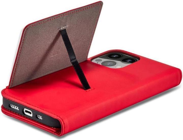 Immagine prodotto Hurtel Custodia a calamita per Samsung Galaxy S23 Ultra flip cover wallet stand rosso (Samsung Galaxy S23 Ultra)