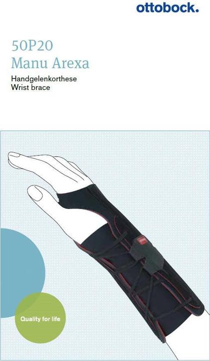 Actual product image Ottobock Manu Arexa S (S)