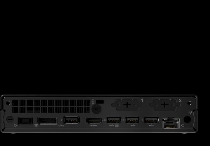 Produktbild Lenovo ThinkCentre M75q Gen 5 (AMD Ryzen 7 PRO 8700GE, 32 GB, 1000 GB, Radeon 780M)