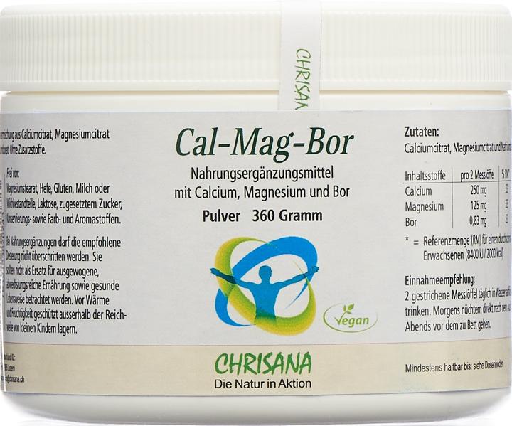 Chrisana Calium-Magnesium-Bor Pulver (1 Piece, Powder, 360 g)