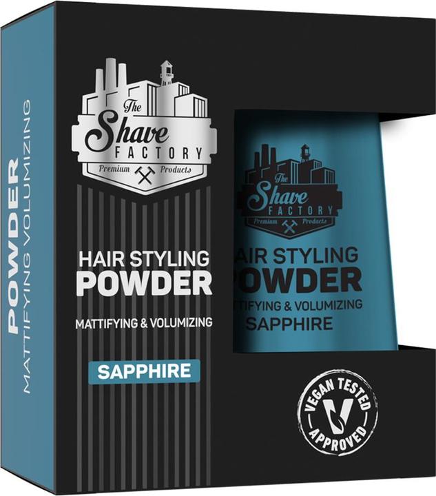 Immagine prodotto The Shave Factory Polvere per lo styling (SAPPHIRE) (20 ml, Volume in polvere)