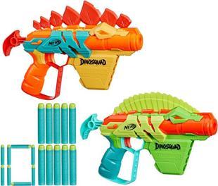 Actual product image Hasbro Nerf Dinosquad Stego Duo Pack