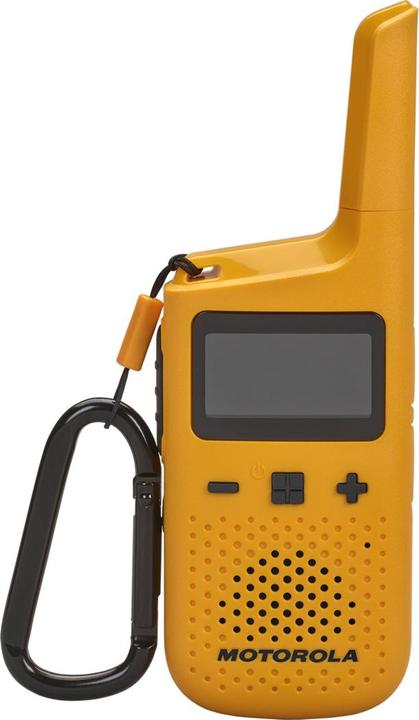 Actual product image Motorola T72 walkie talkie, 16 channels, yellow (8 km)