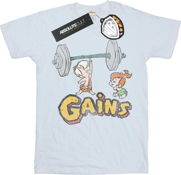 Immagine prodotto The Flintstones Bam Bam Gains Distressed Maglietta Ragazzi (116)