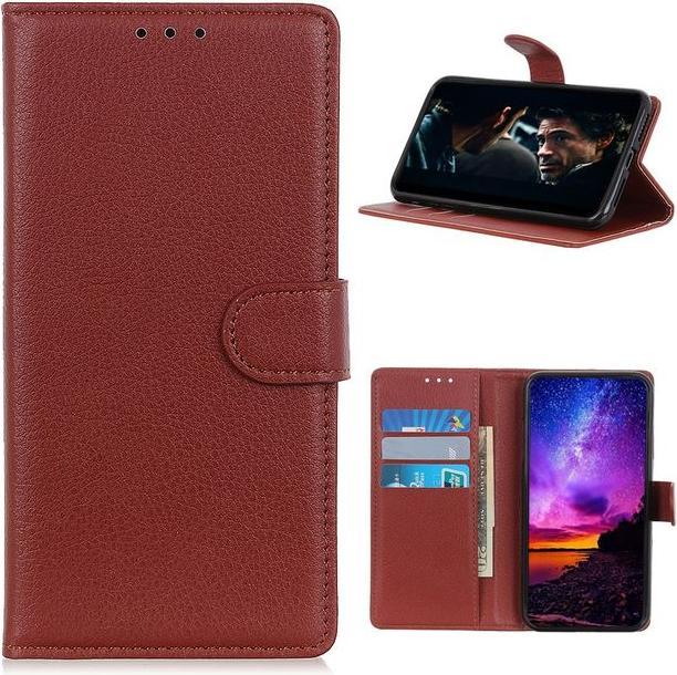 Produktbild MU Classic Litchi Leder Bookcover Series (Samsung Galaxy A42 5G)