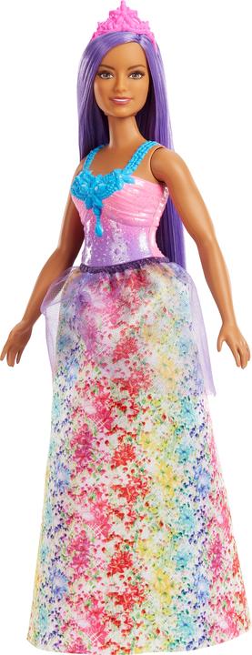 Barbie Dreamtopia princess doll (curvy, brunette hair), from 3 years old
