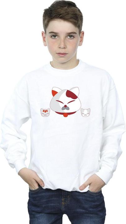 Actual product image Disney Boys Big Hero 6 Baymax Kitten Heads Sweatshirt (140, 146)