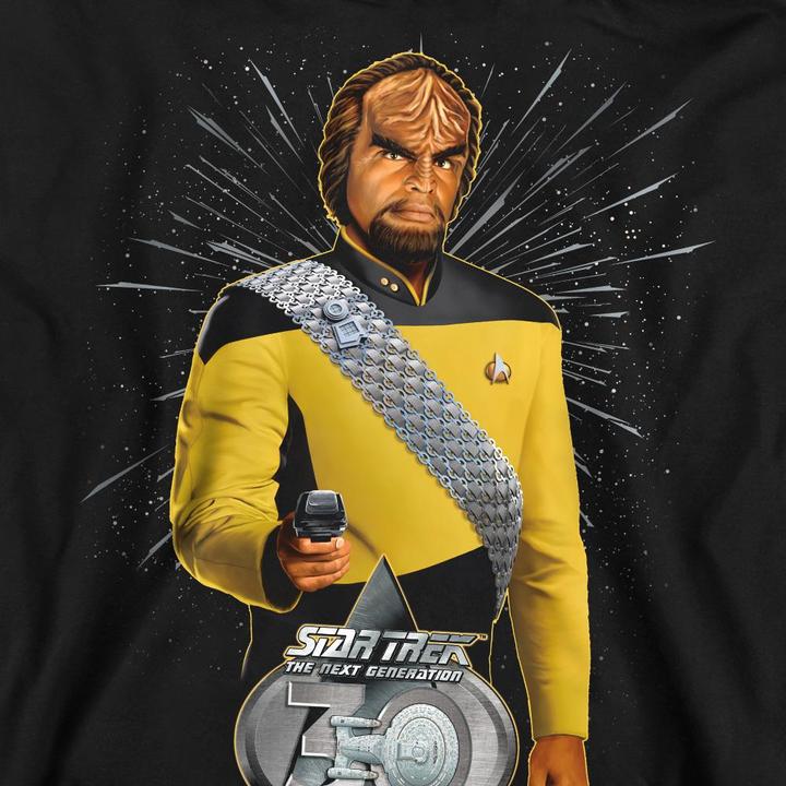 Actual product image Unisex Adult 30 Worf Sweatshirt (XL)