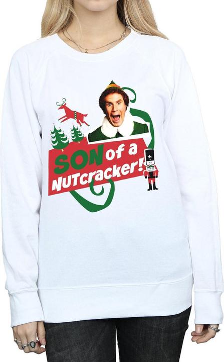 Actual product image Elf Womens/Ladies Son Of A Nutcracker Sweatshirt (M)