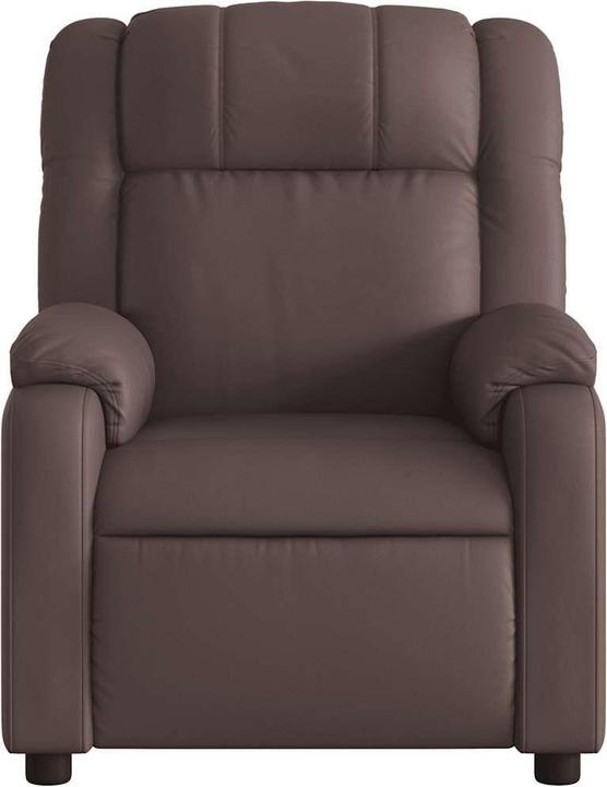 Image du produit VidaXL Fauteuil de massage en similicuir marron,Couleur : marron,Matériaux