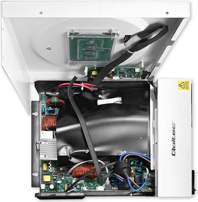 Produktbild Qoltec Hybrydowy inwerter solarny Off-Grid 6kVA| 6kW | 120A | MPPT | LCD | Wi-Fi | BMS | Sinus