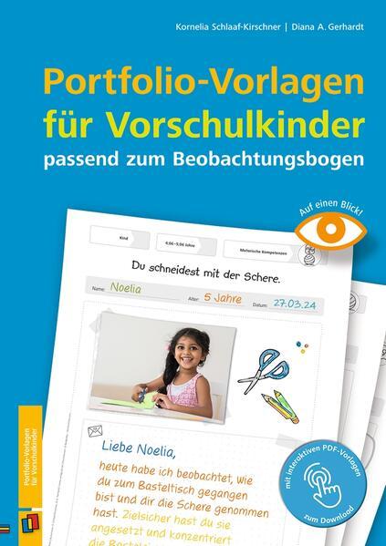 Produktbild Portfolio-Vorlagen für Vorschulkinder – passend zum Beobachtungsbogen (Deutsch, Diana A. Gerhardt, Kornelia Schlaaf-Kirschner, 2024)