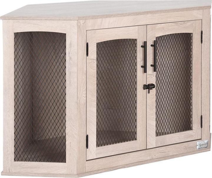Produktbild Quapas! Dog Premium Hundehütte Indoor Corner (129x68x73) (Hundezwinger)