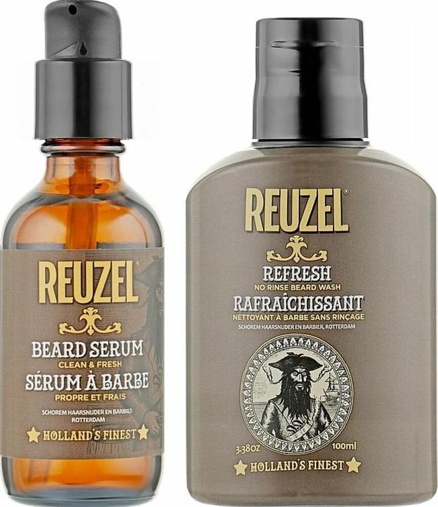 Image du produit Reuzel Beard Try Me Kit Beard Care Set - Beard Oil & No Rinse Beard Wash (130 ml)
