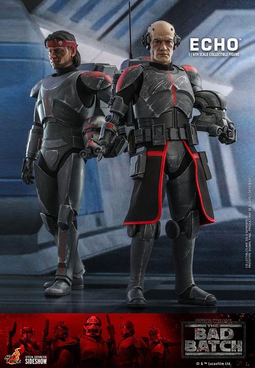 Actual product image Hot Toys Star Wars - The Bad Batch "Echo" 1/6 action figure