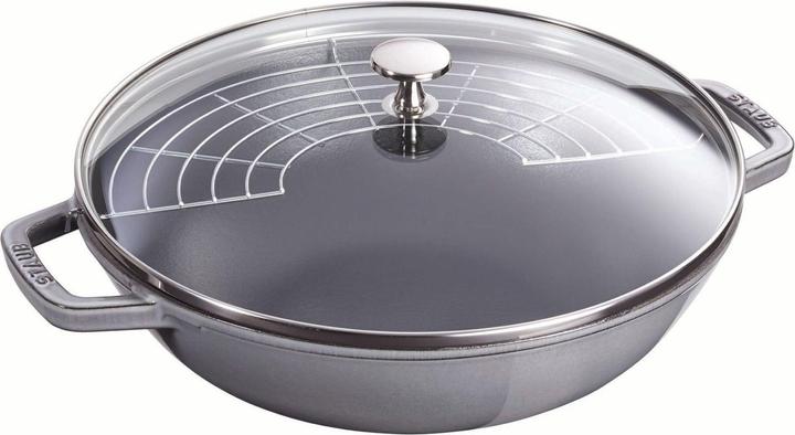 Produktbild Staub Wok (30 cm, Wok Pfanne, Gusseisen)
