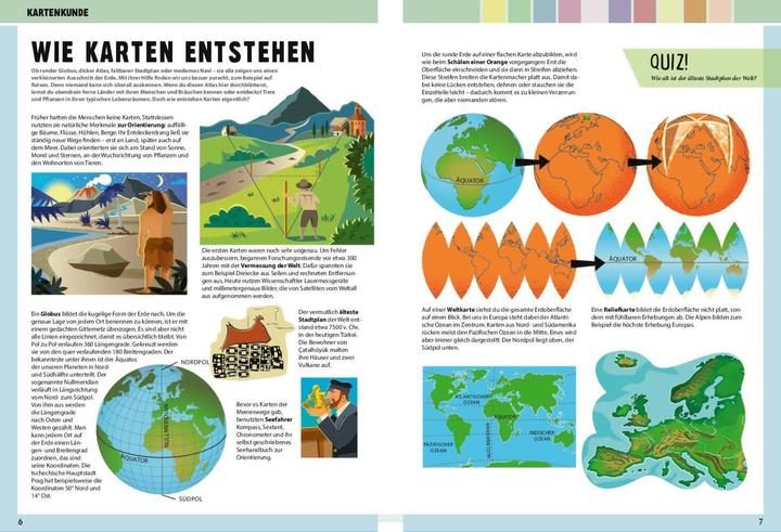 Produktbild Kinderatlas Deutschland, Europa, die Welt (Deutsch, Schwager & Steinlein Verlag, 2023)