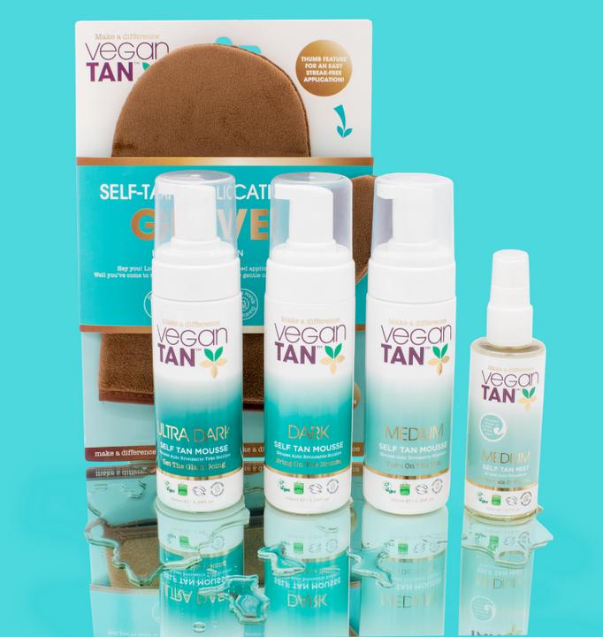 Actual product image Vegan Tan VeganTan Self Tan Mousse Dark (Self tanning serum, 150 ml)