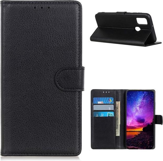 Actual product image MU Classic Litchi Leather Bookcover Series (Realme 7i)