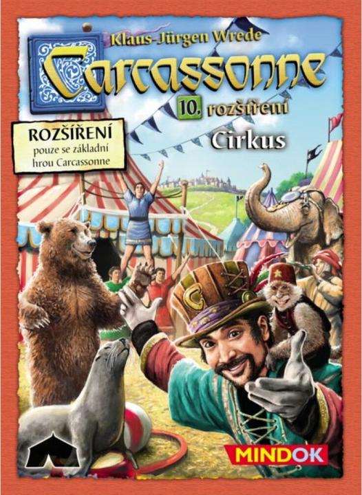Actual product image Mindok Carcassonne: Circus (10th expansion)