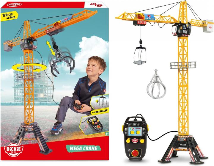 Actual product image Dickie Mega crane truck