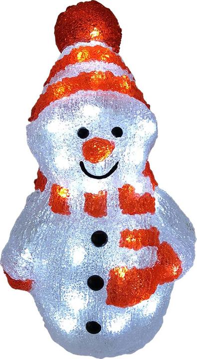 Produktbild Mojawo XXL Acryl Schneemann 96 LEDs kaltweiss Aussenbeleuchtung