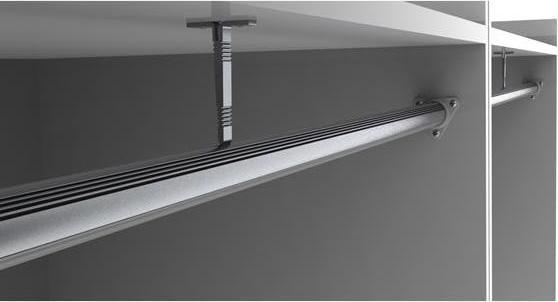 Image du produit LEDsON ?Trier De Montage Pour Le Profil D'Aluminium De LED 'Alu-Round' - Pour L'Armoire - Argent